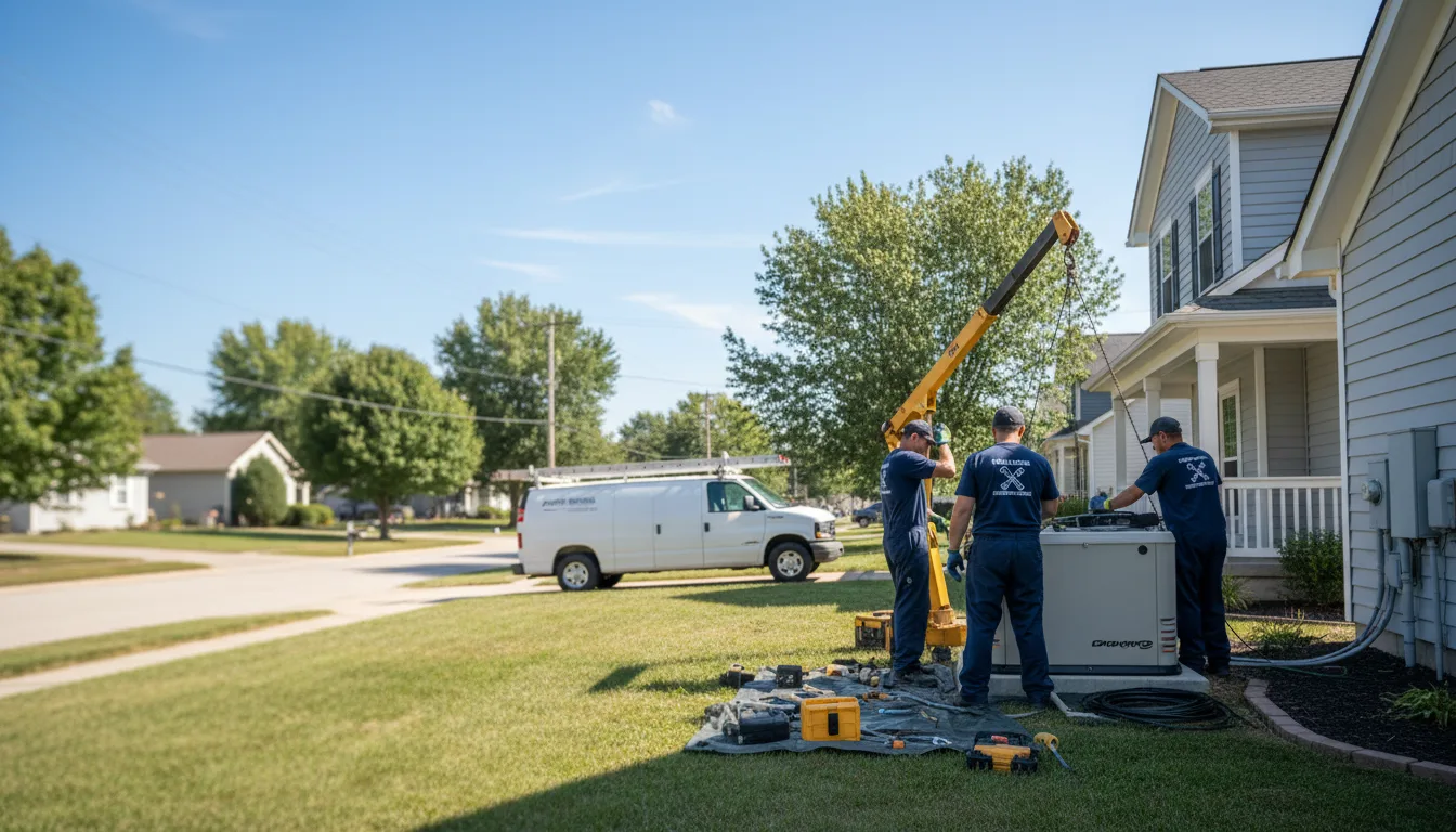 Generator Installation in Warsaw, IN near me